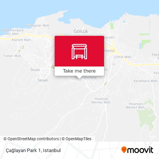 Çağlayan Park 1 map