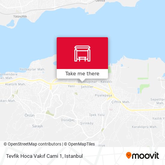 Tevfik Hoca Vakıf Cami 1 map