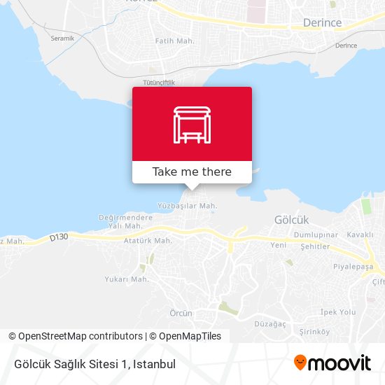 Gölcük Sağlık Sitesi 1 map