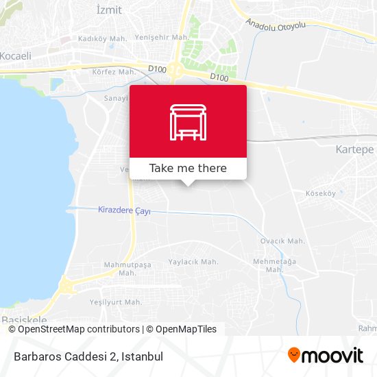Barbaros Caddesi 2 map