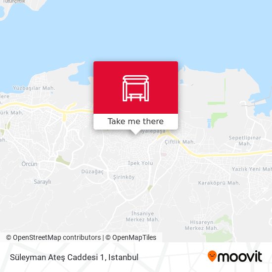 Süleyman Ateş Caddesi 1 map