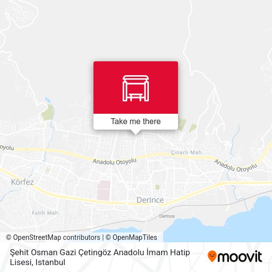 Şehit Osman Gazi Çetingöz Anadolu İmam Hatip Lisesi map