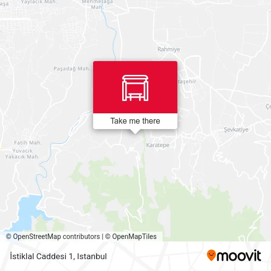 İstiklal Caddesi 1 map