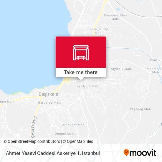 Ahmet Yesevi Caddesi Askeriye 1 map