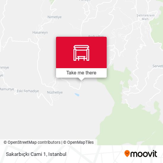 Sakarbıçkı Cami 1 map