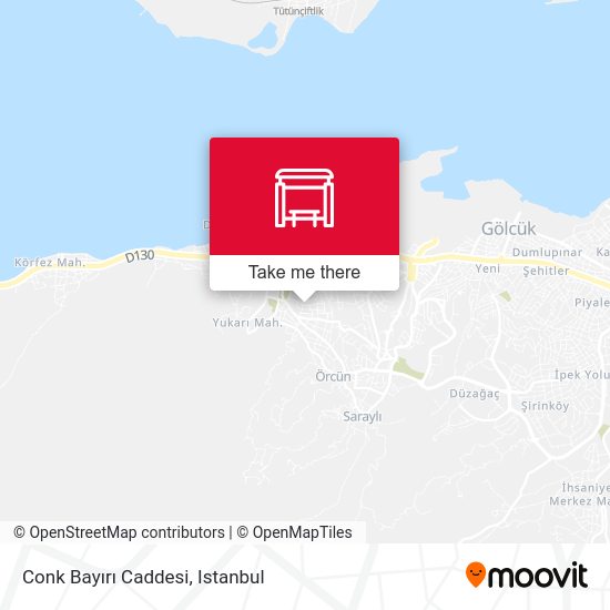 Conk Bayırı Caddesi map