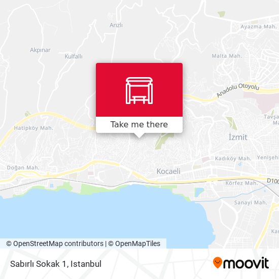 Sabırlı Sokak 1 map