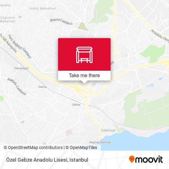 Özel Gebze Anadolu Lisesi map