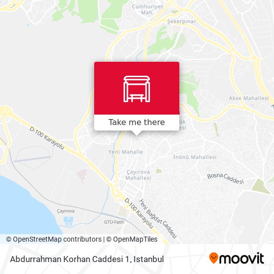 Abdurrahman Korhan Caddesi 1 map