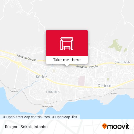 Rüzgarlı Sokak map