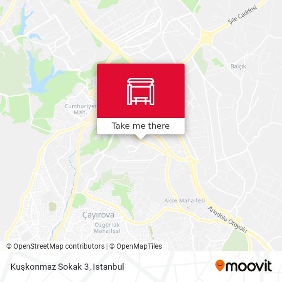 Kuşkonmaz Sokak 3 map