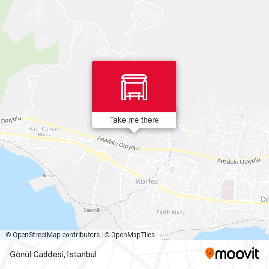 Gönül Caddesi map