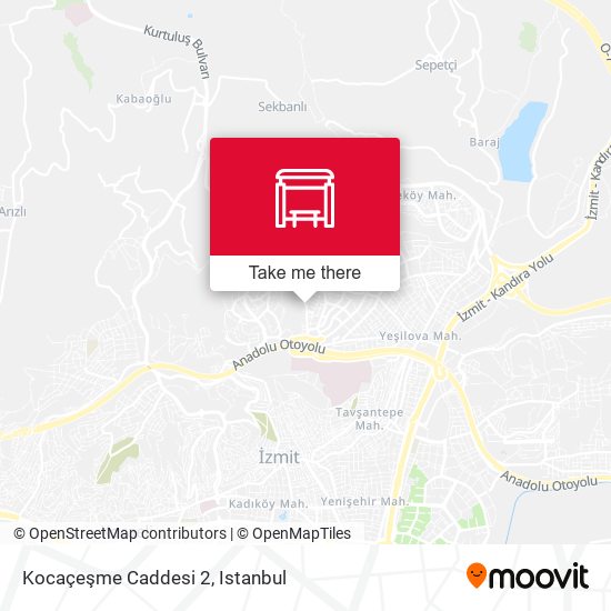 Kocaçeşme Caddesi 2 map