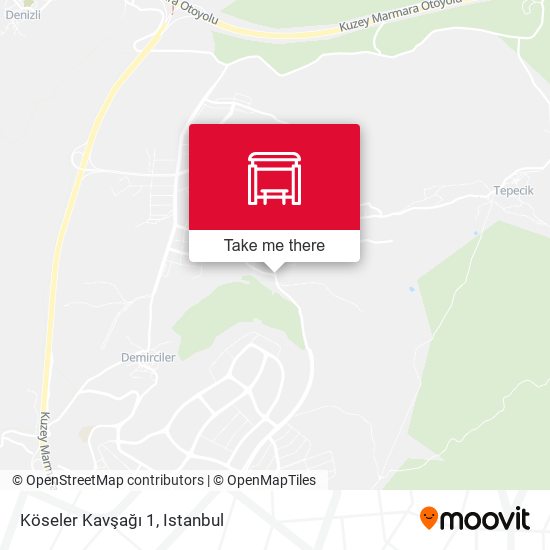 Köseler Kavşağı 1 map