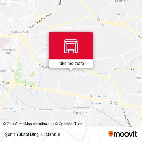 Şehit Yüksel Dinç 1 map