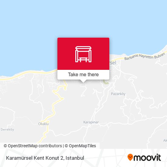 Karamürsel Kent Konut 2 map