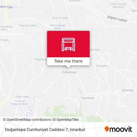 Doğantepe Cumhuriyet Caddesi 7 map