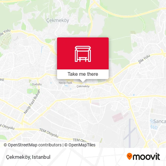 Çekmeköy map