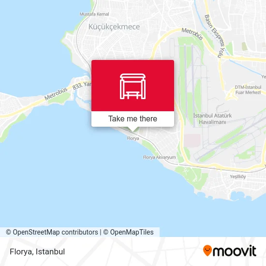 Florya map