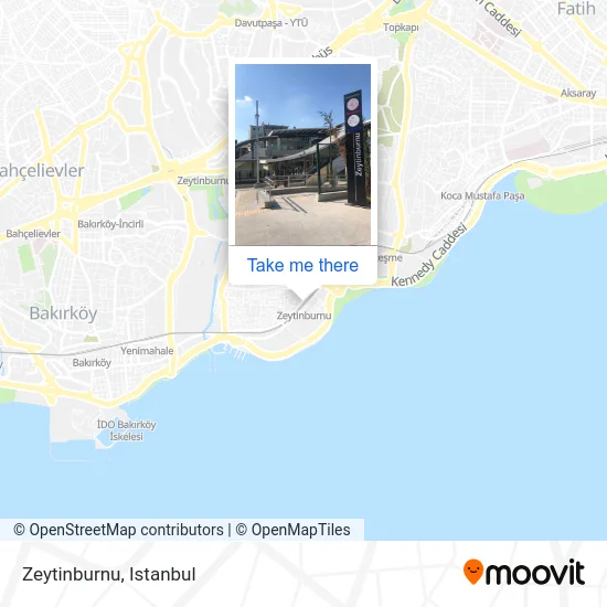 Zeytinburnu map