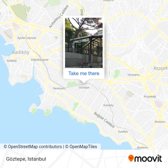 Göztepe map