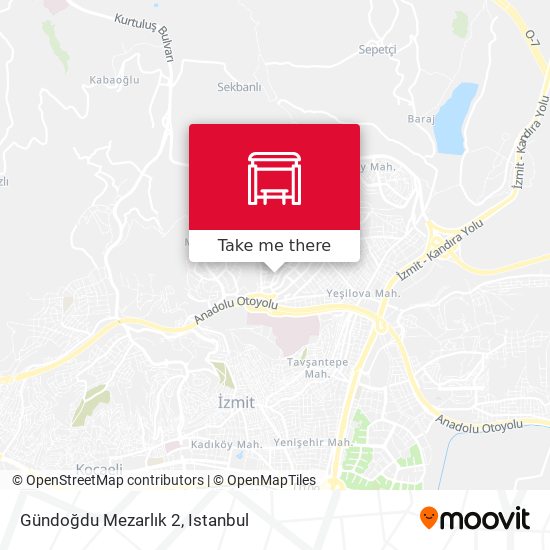 Gündoğdu Mezarlık 2 map