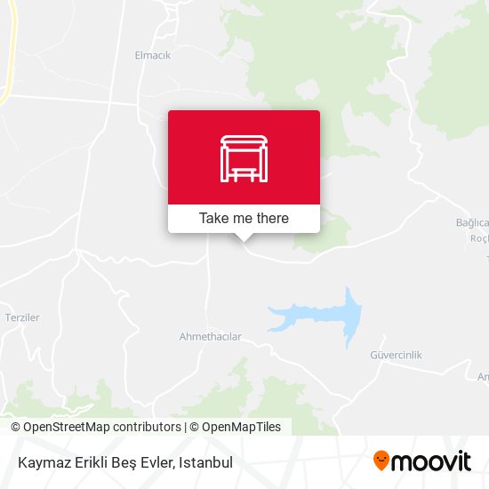 Kaymaz Erikli Beş Evler map