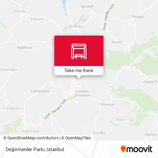 Değirmenler Parkı map