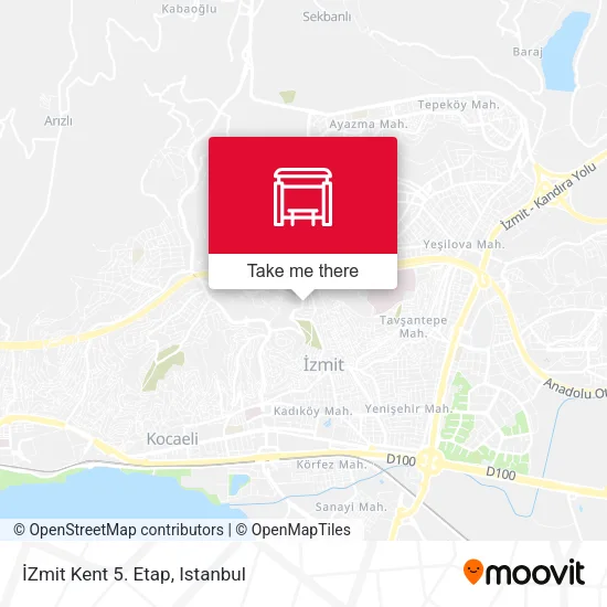 İZmit Kent 5. Etap map