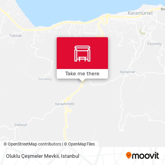 Oluklu Çeşmeler Mevkii map