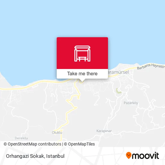 Orhangazi Sokak map