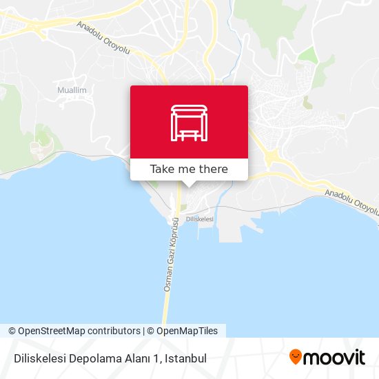 Diliskelesi Depolama Alanı 1 map