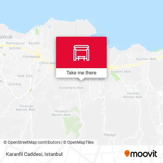 Karanfil Caddesi map