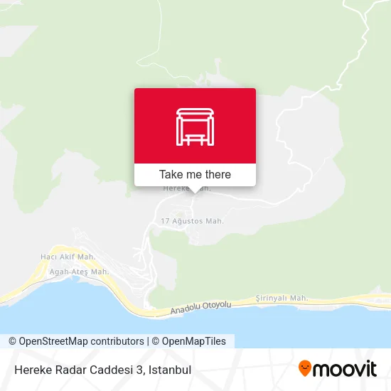 Hereke Radar Caddesi 3 map