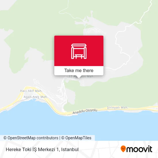 Hereke Toki İŞ Merkezi 1 map