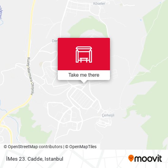 İMes 23. Cadde map