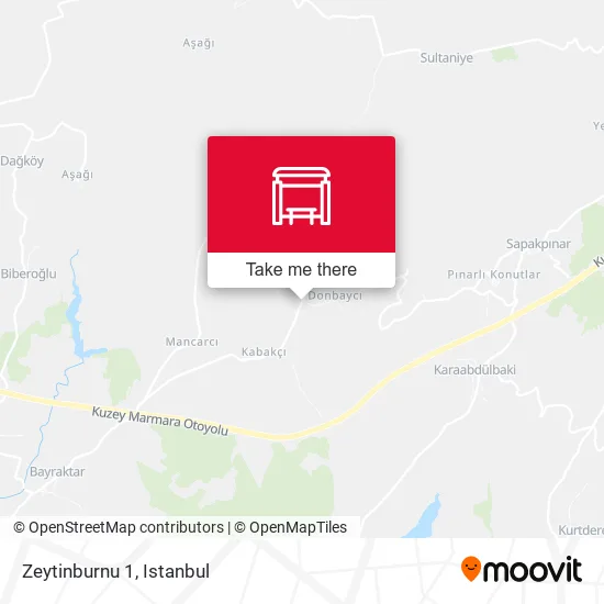 Zeytinburnu 1 map