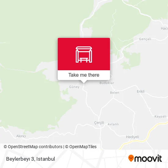 Beylerbeyı 3 map