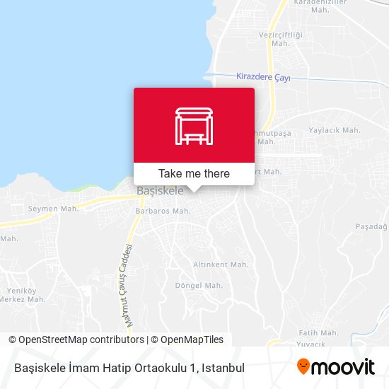Başiskele İmam Hatip Ortaokulu 1 map