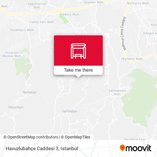 Havuzlubahçe Caddesi 3 map