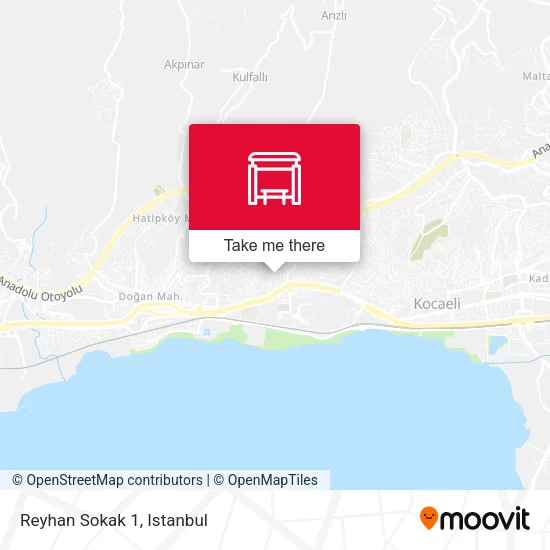 Reyhan Sokak 1 map