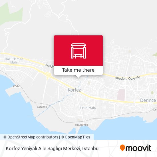 Körfez Yeniyalı Aile Sağlığı Merkezi map