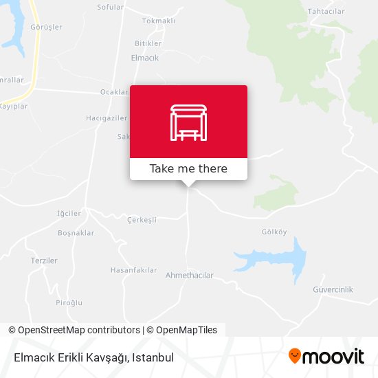Elmacık Erikli Kavşağı map