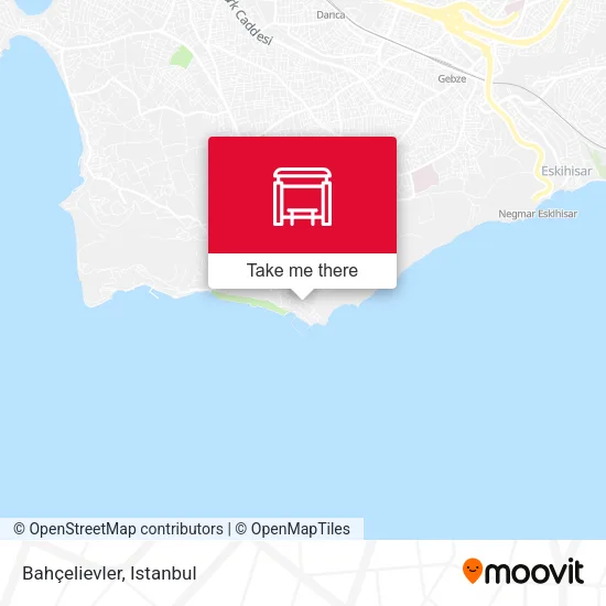 Bahçelievler map