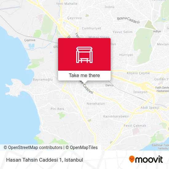 Hasan Tahsin Caddesi 1 map