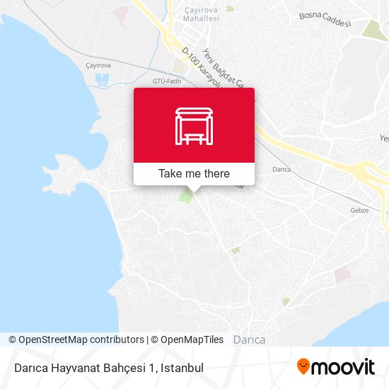 Darıca Hayvanat Bahçesi 1 map
