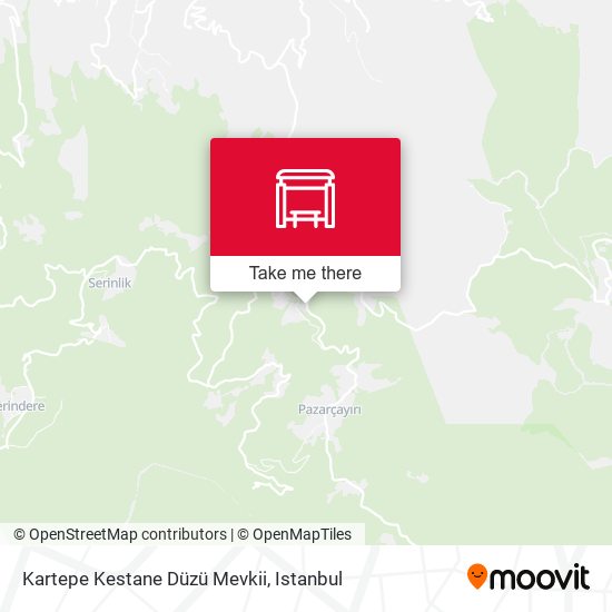 Kartepe Kestane Düzü Mevkii map