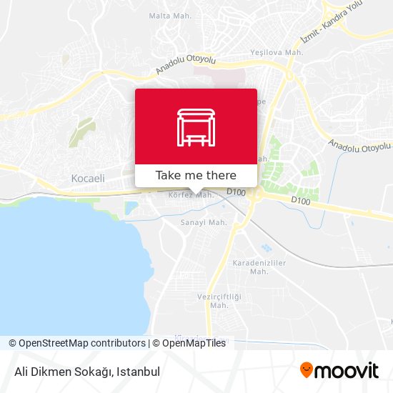 Ali Dikmen Sokağı map