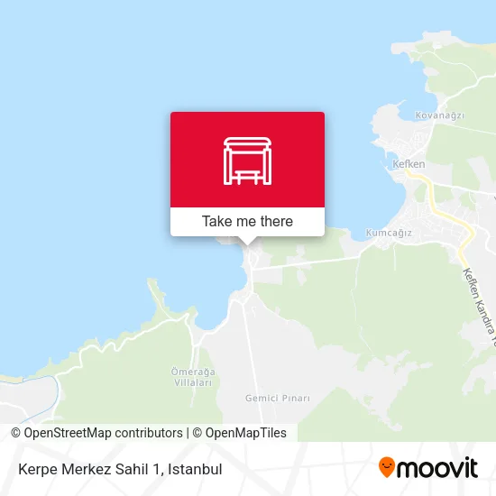 Kerpe Merkez Sahil 1 map