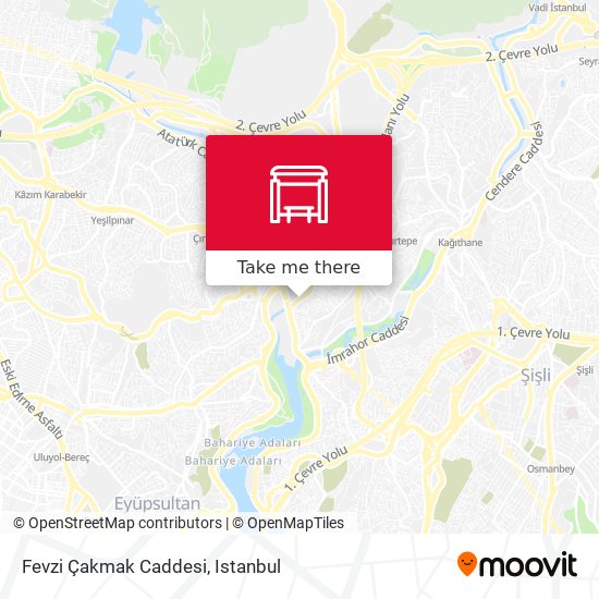 Fevzi Çakmak Caddesi map